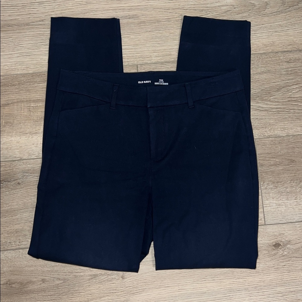 Old Navy pixie high rise pants, Dark Blue